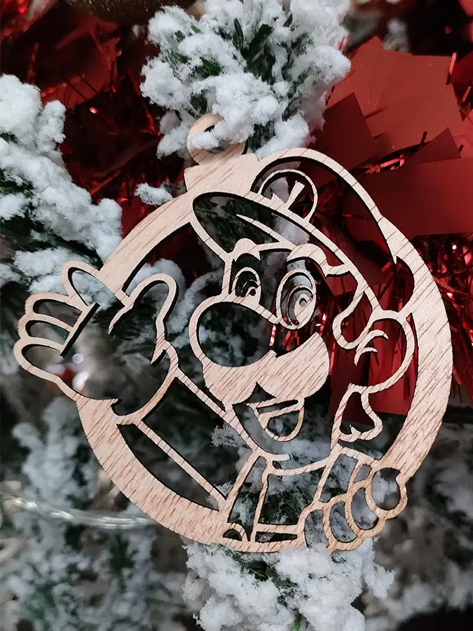 Bola de Navidad Luigi