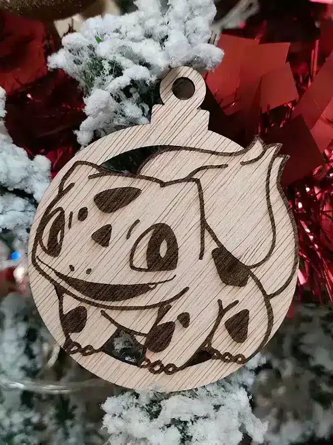 Bola de Navidad Pokemon Bulbasaur