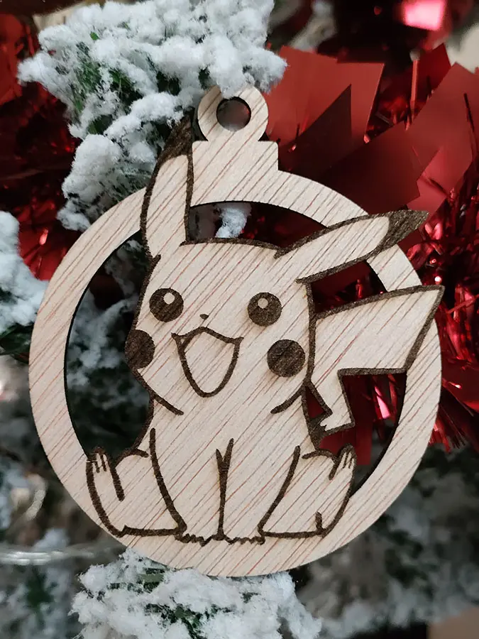 Bola de Navidad Pokémon Pikachu