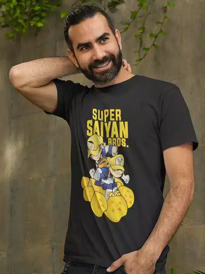 Camiseta Dragon Ball Z Super Saiyans Bros