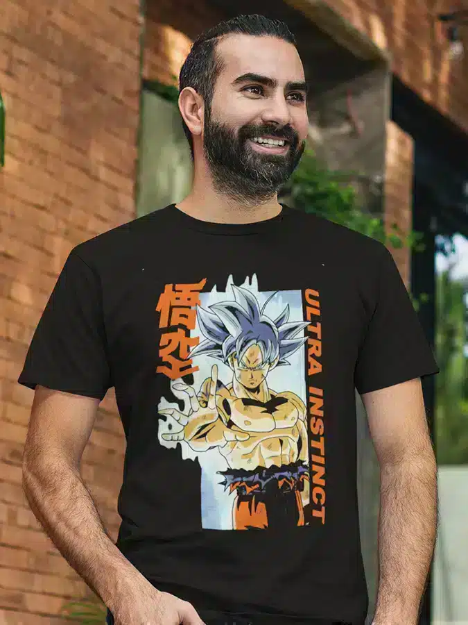 Camiseta Dragon Ball el poder del Ultra Instinct