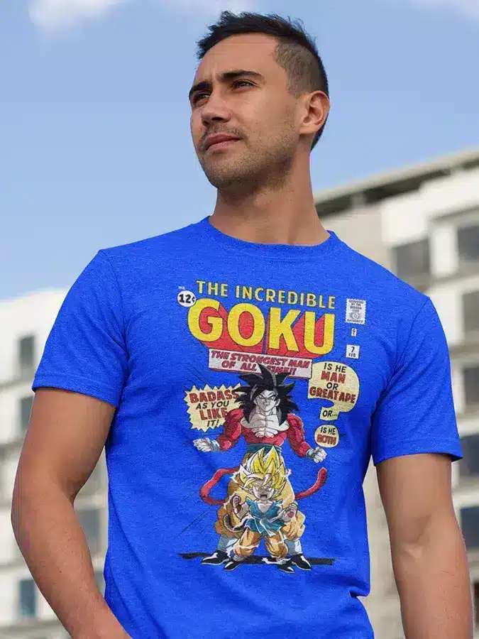 Camiseta dragon Ball GT The incredible Goku royal