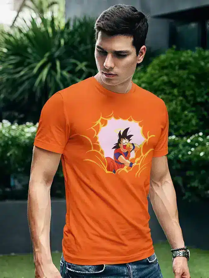 Camiseta Dragon Ball Goku el glotón