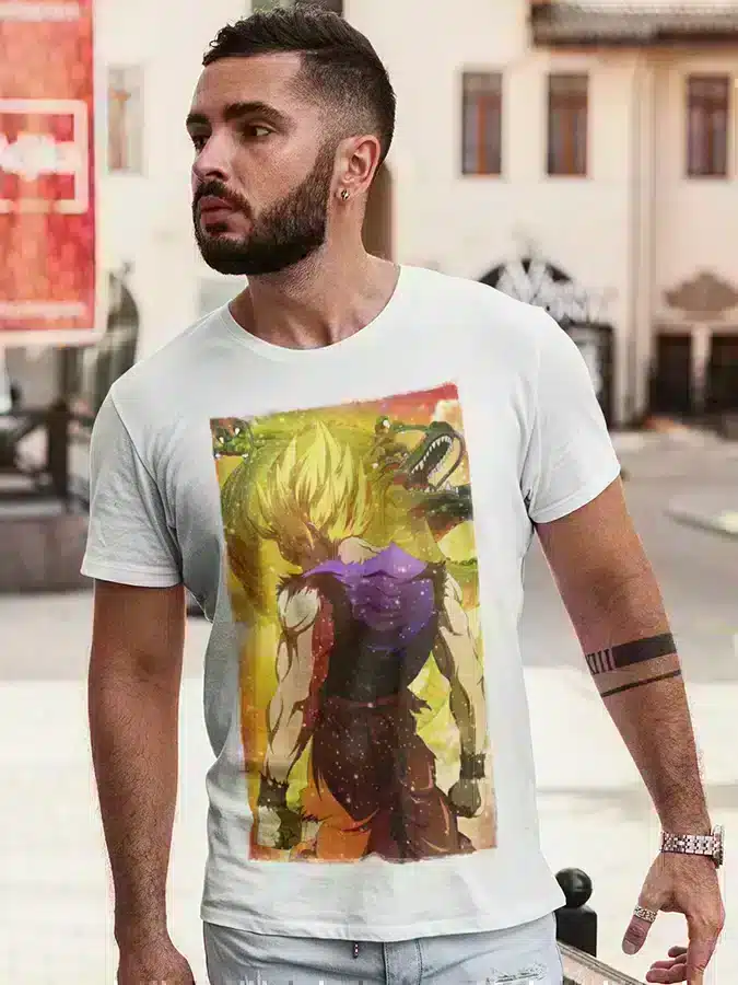 Camiseta Dragon Ball Super Saiyan