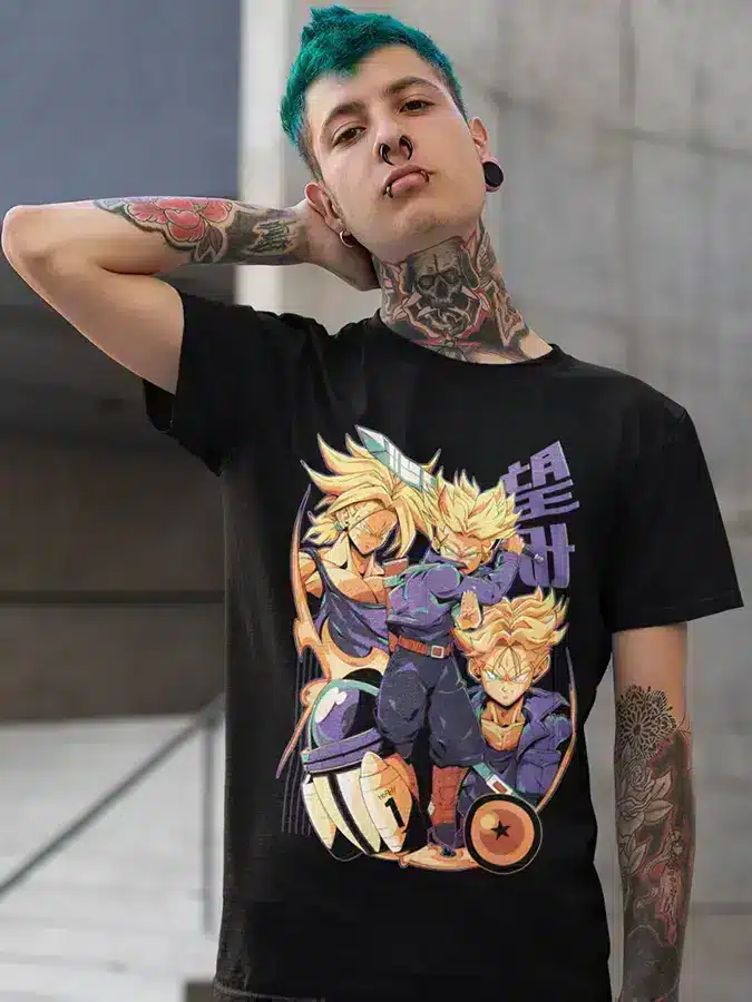 Camiseta Dragon Ball el guerrero del futuro