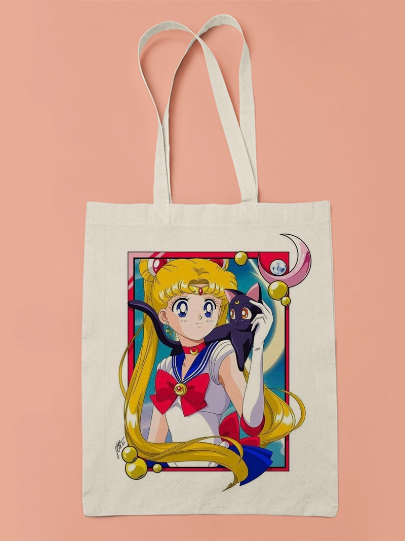 Bolsa de tela de Sailor Moon