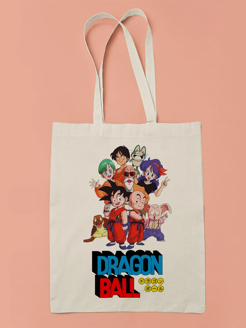 Bolsa de tela Dragon Ball Son Goku y sus amigos