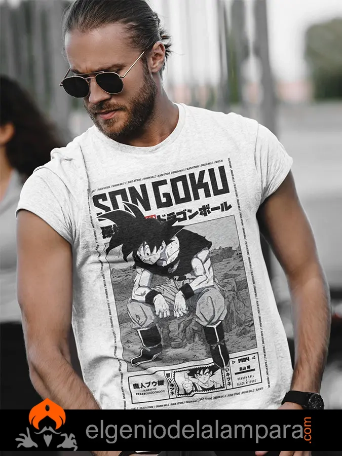 Camiseta Son Goku after the fight