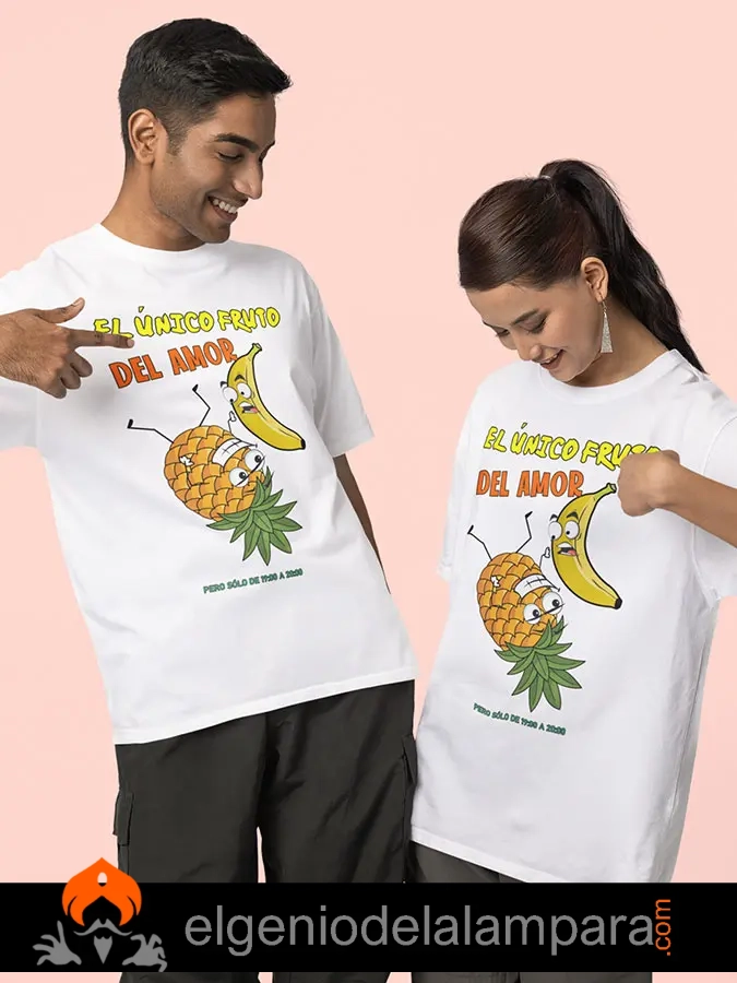 camiseta la fruta del amor