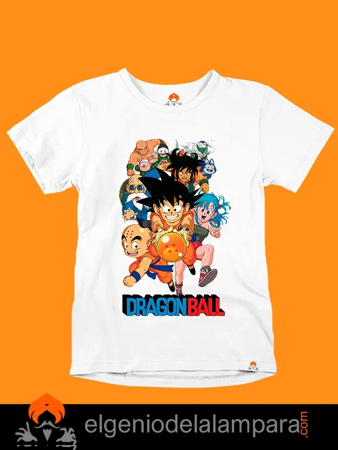 Camiseta en busca de las Dragon Ball