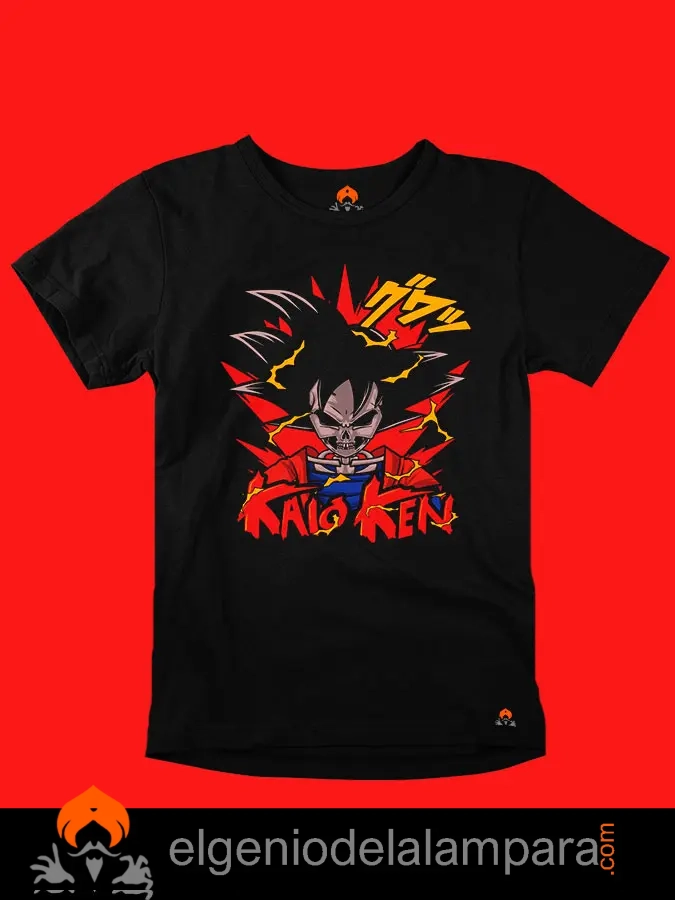 Camiseta calavera kaioken