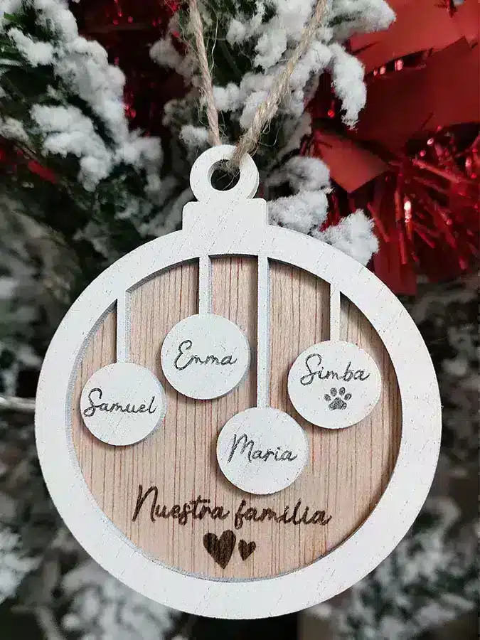 bolas de navidad personalizadas