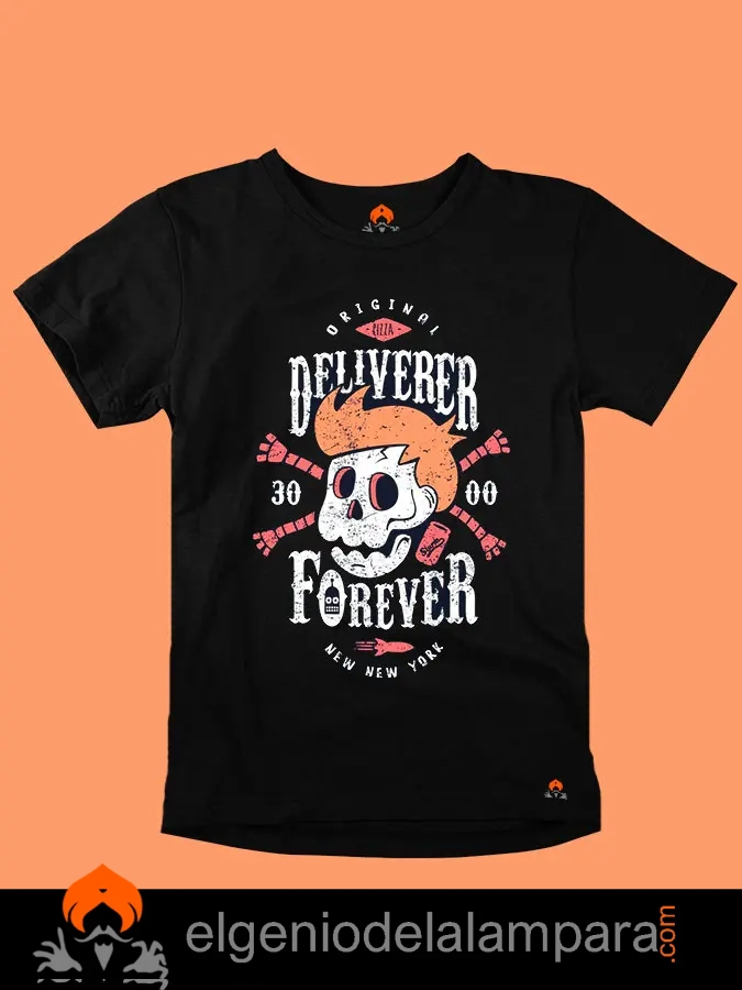 Camiseta calavera Futurama