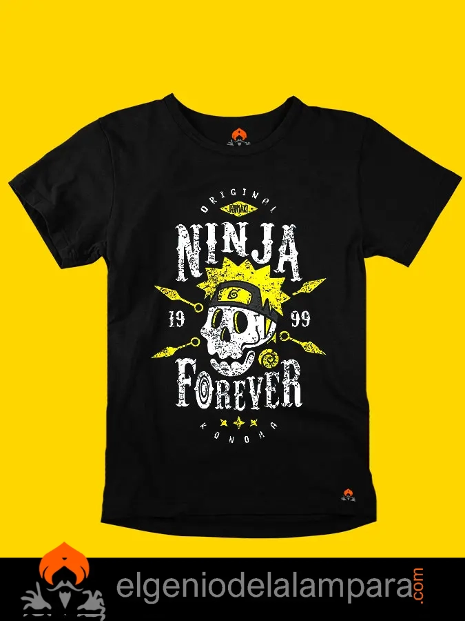 Camiseta calavera Naruto