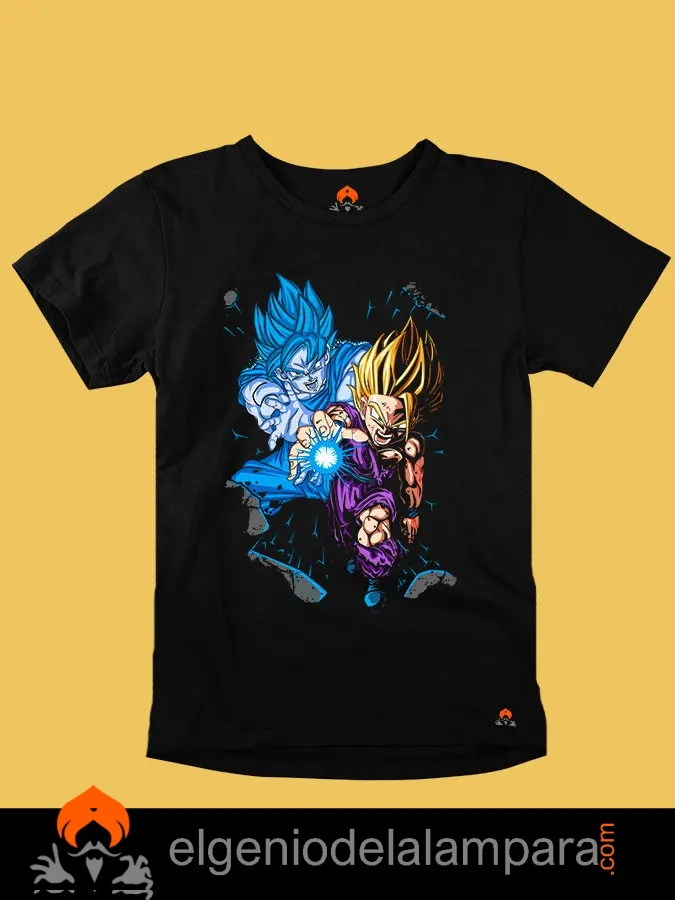 Camiseta dragon ball el ataque final