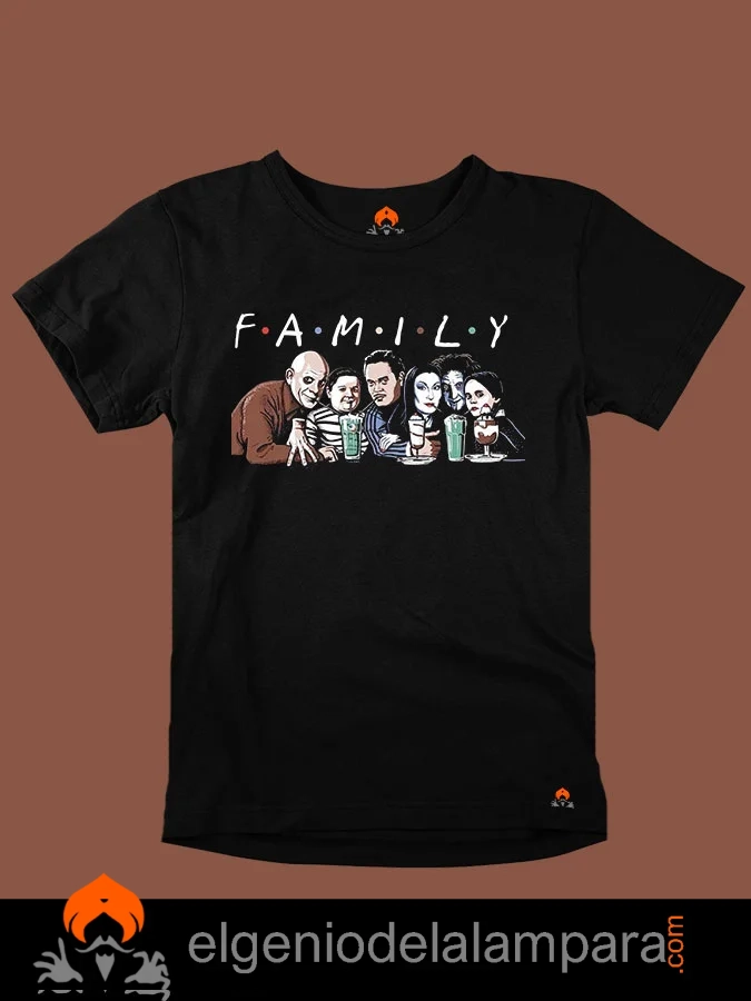 Camiseta familia Adams