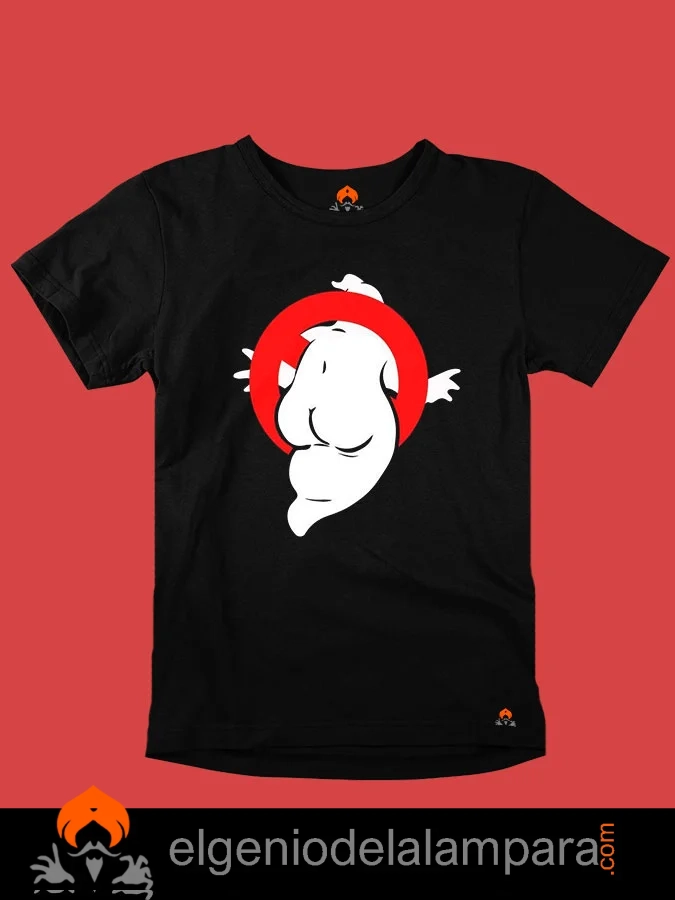 Camiseta Halloween ghost ass