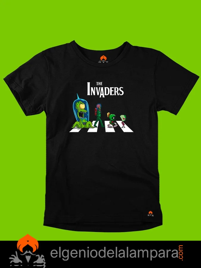 Camiseta the invaders