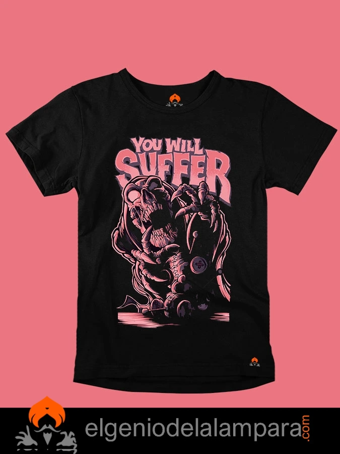 Camiseta you will suffer