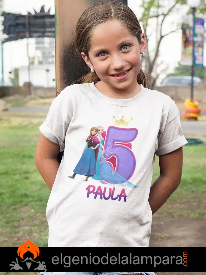 Camiseta personalizada cumpleaños