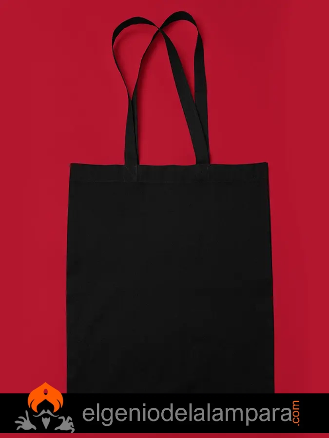 Personalizar totebag color negro