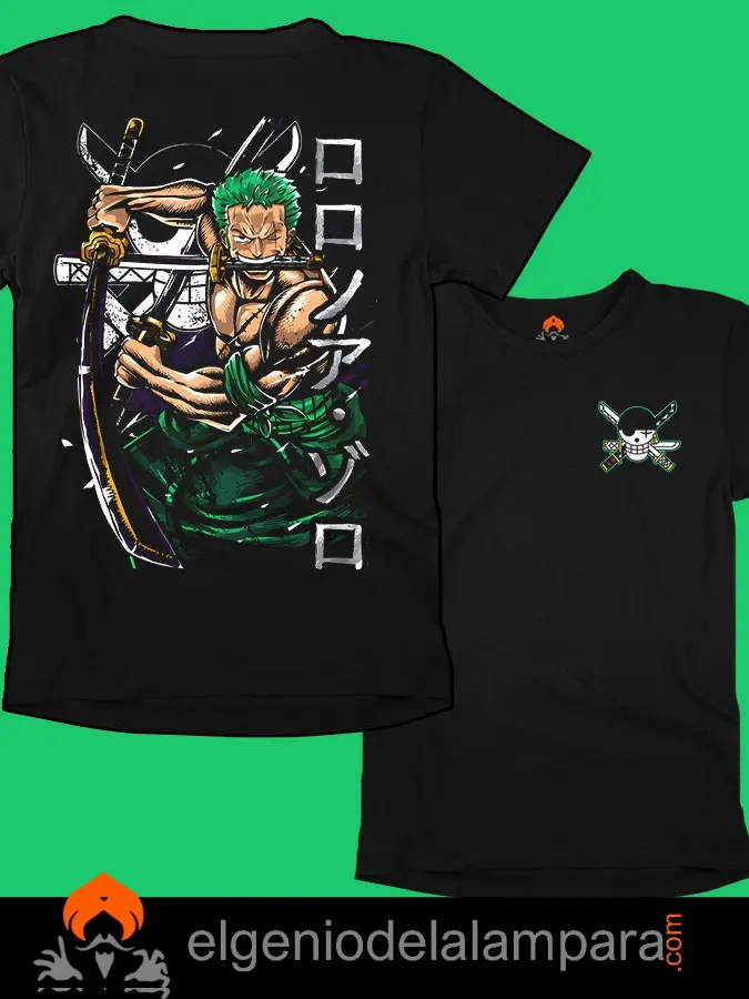 Camiseta Zoro emblema