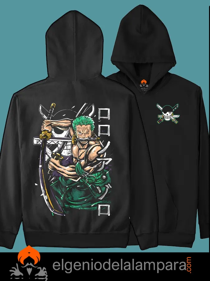 Sudadera Zoro emblema