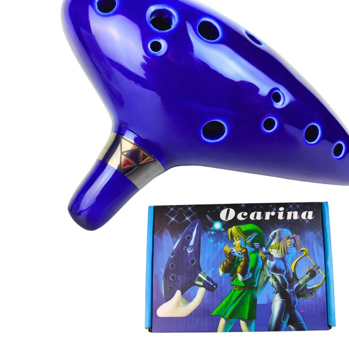 ocarina zelda y caja