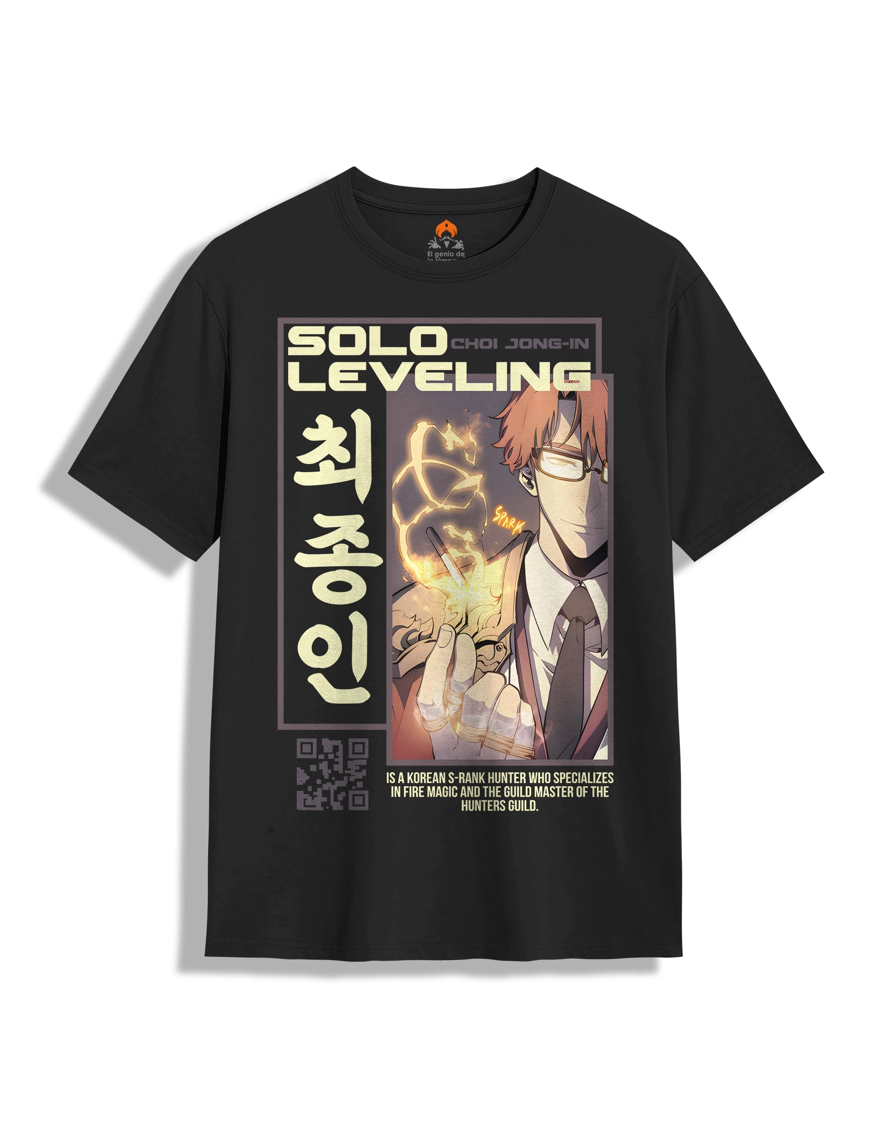 Camiseta Solo Leveling Choi Jong-In