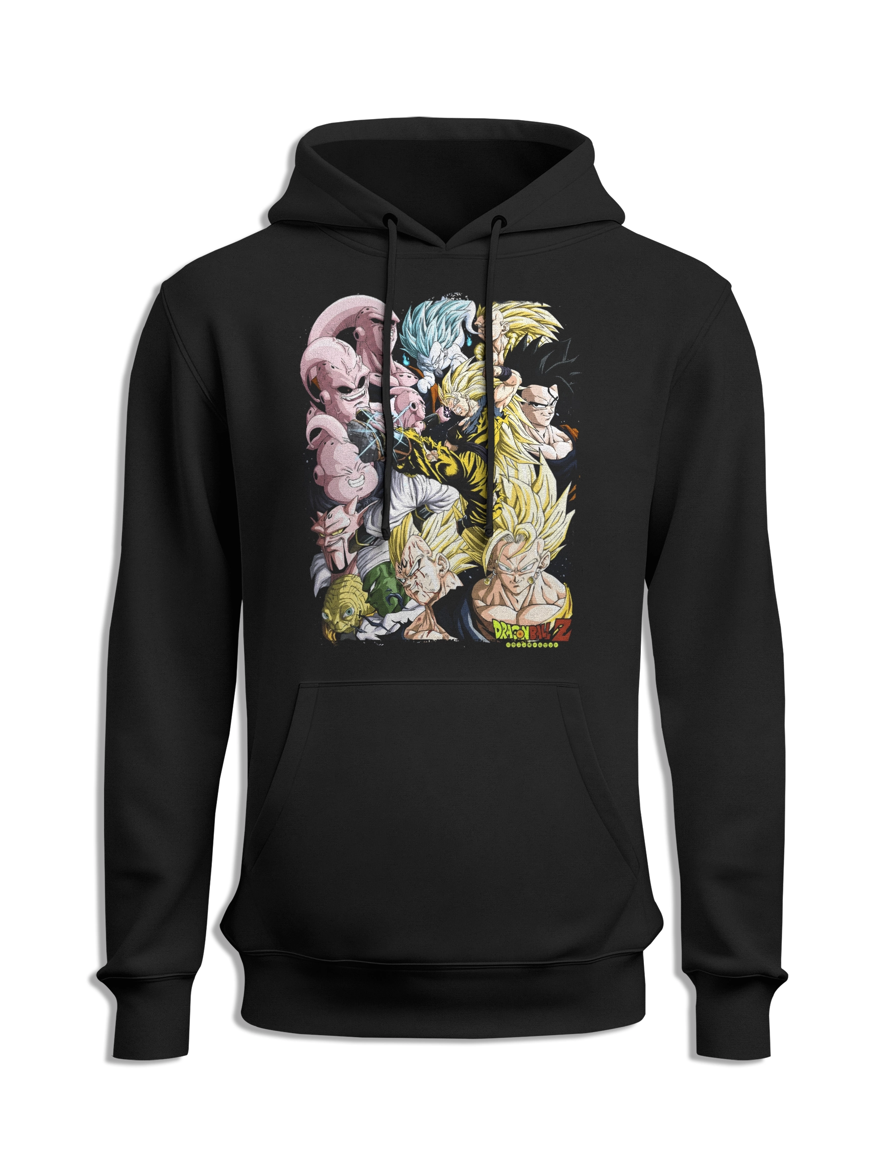 Sudadera Dragon Ball Z Saga Boo capucha diseño delante
