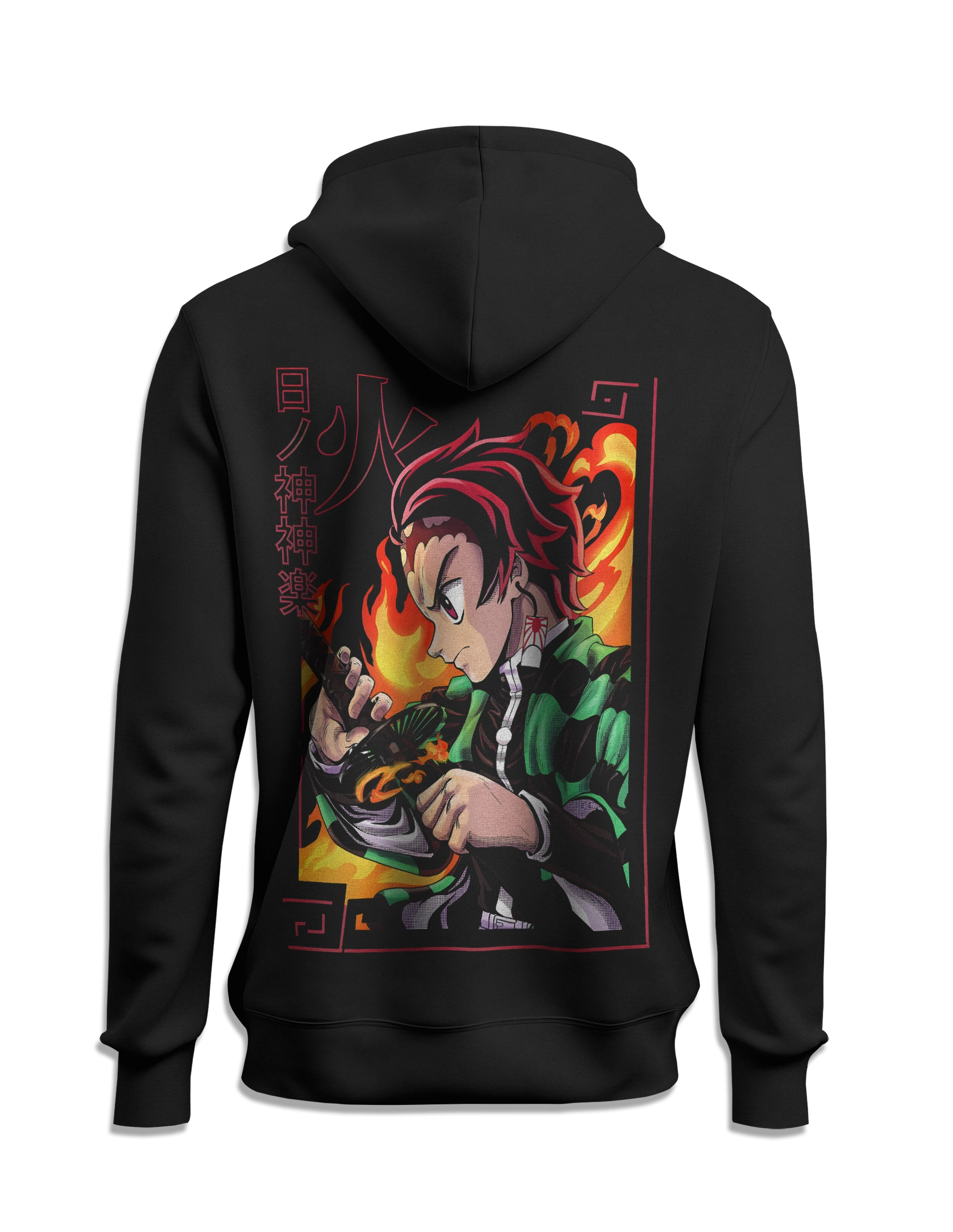 Sudadera Demon Slayer kamado capucha