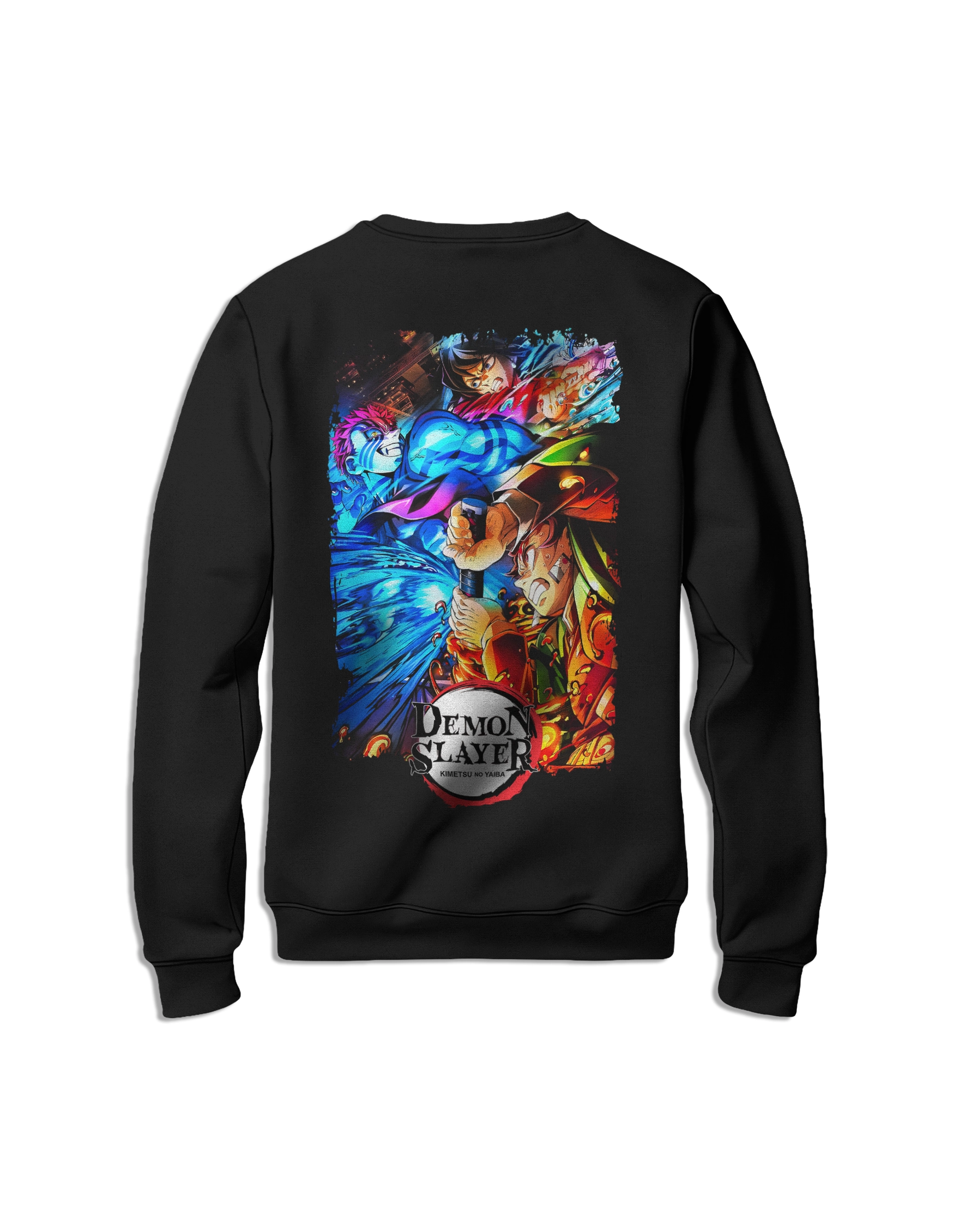 Sudadera Kimetsu no Yaiba al ataque sin capucha