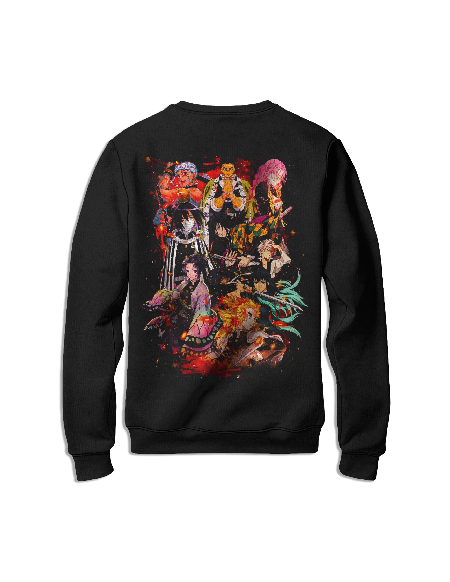 Sudadera Kimetsu no Yaiba Pilares sin capucha