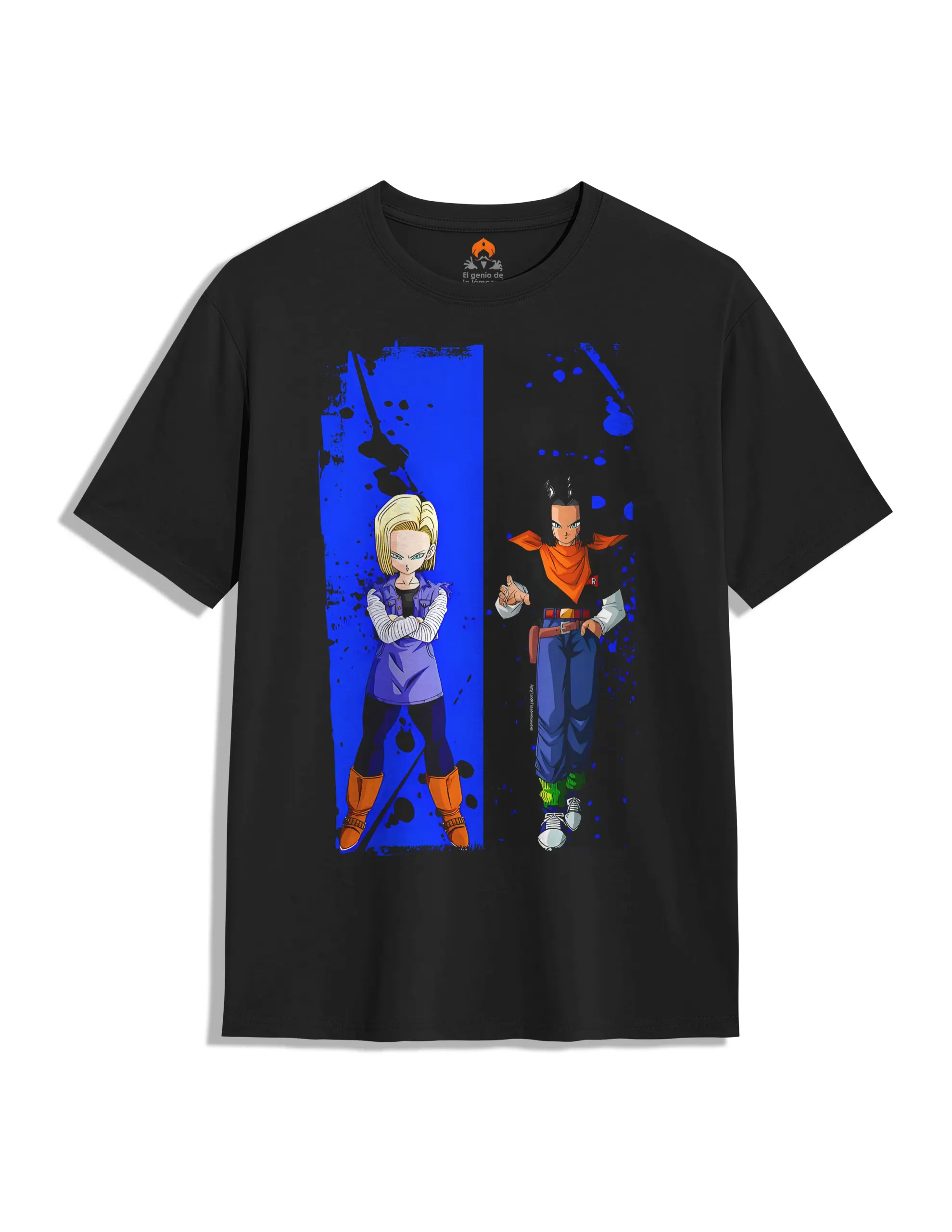 Camiseta Dragon Ball C17 y C18