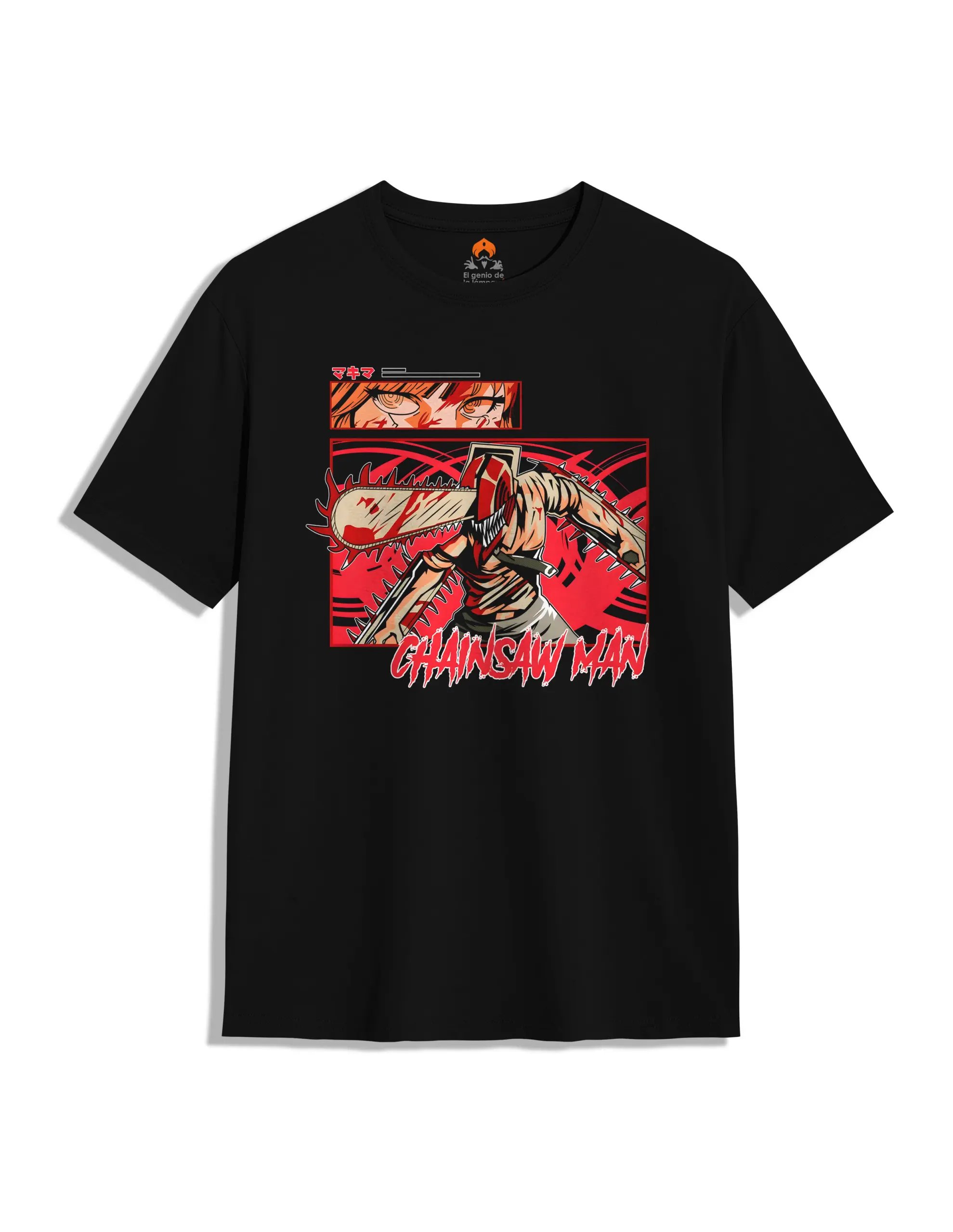 camiseta chainsaw man design 11