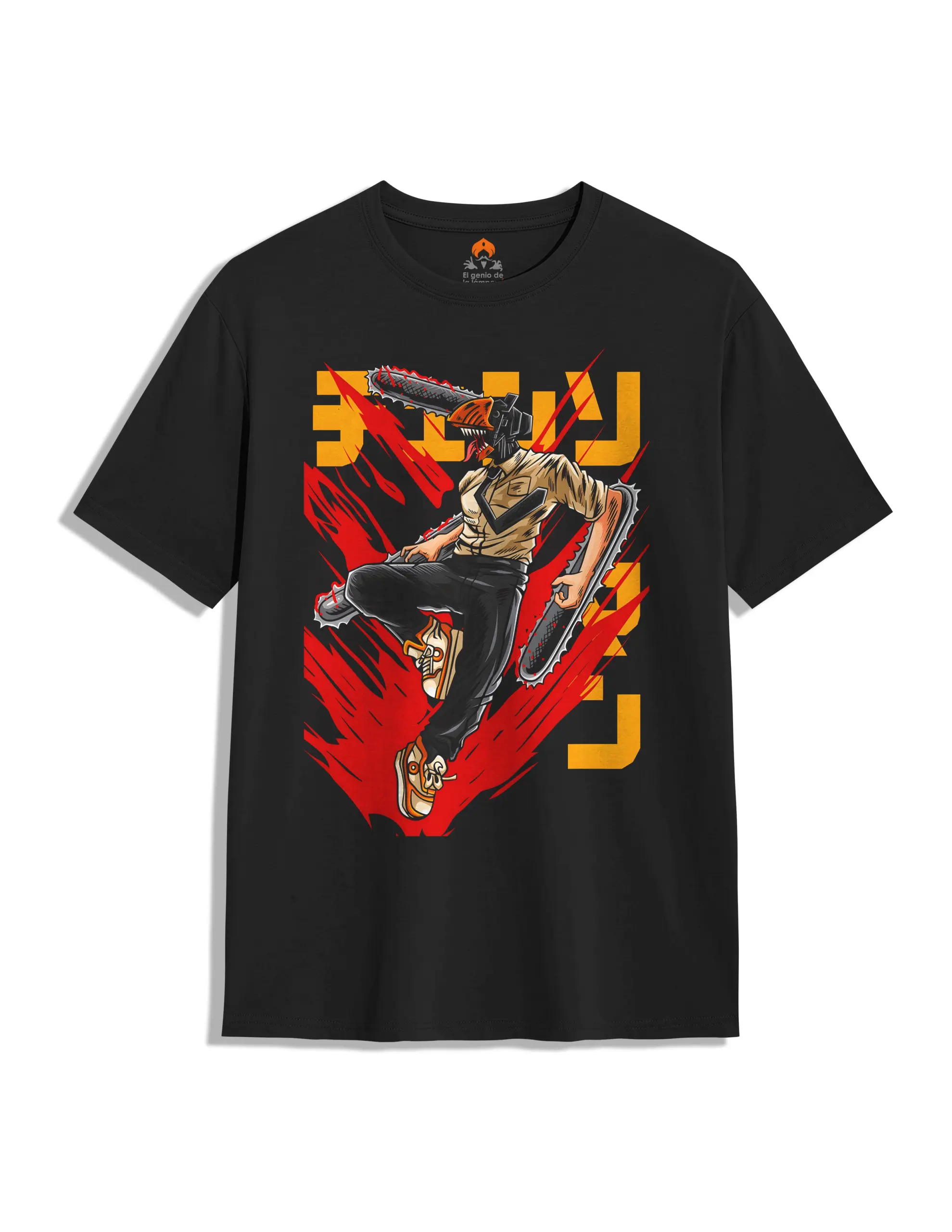 camiseta chainsaw man design 7