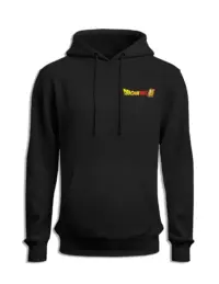 sudadera capucha logo dragon ball super