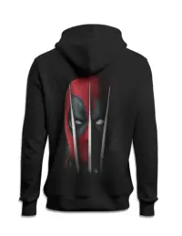 sudadera deadpool capucha detras