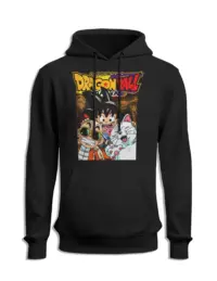 Sudadera Dragon Ball Daima pequeños amigos capucha delante