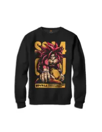 Sudadera Dragon Ball Daima Goku SSG4 sin capucha delante