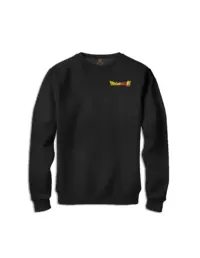 sudadera sin capucha logo dragon ball super