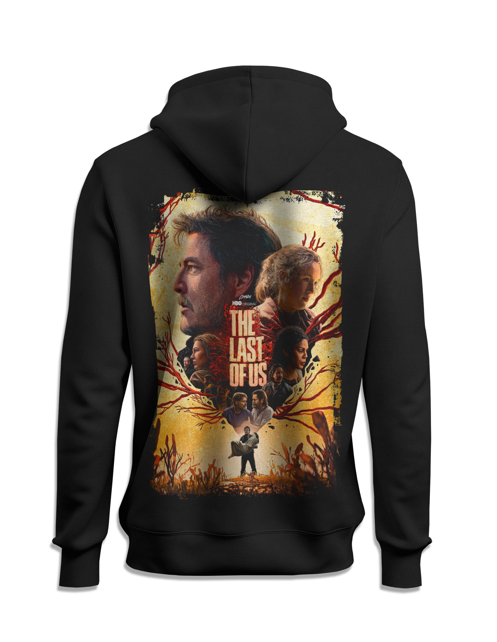 Sudadera The last of us detras sin capucha