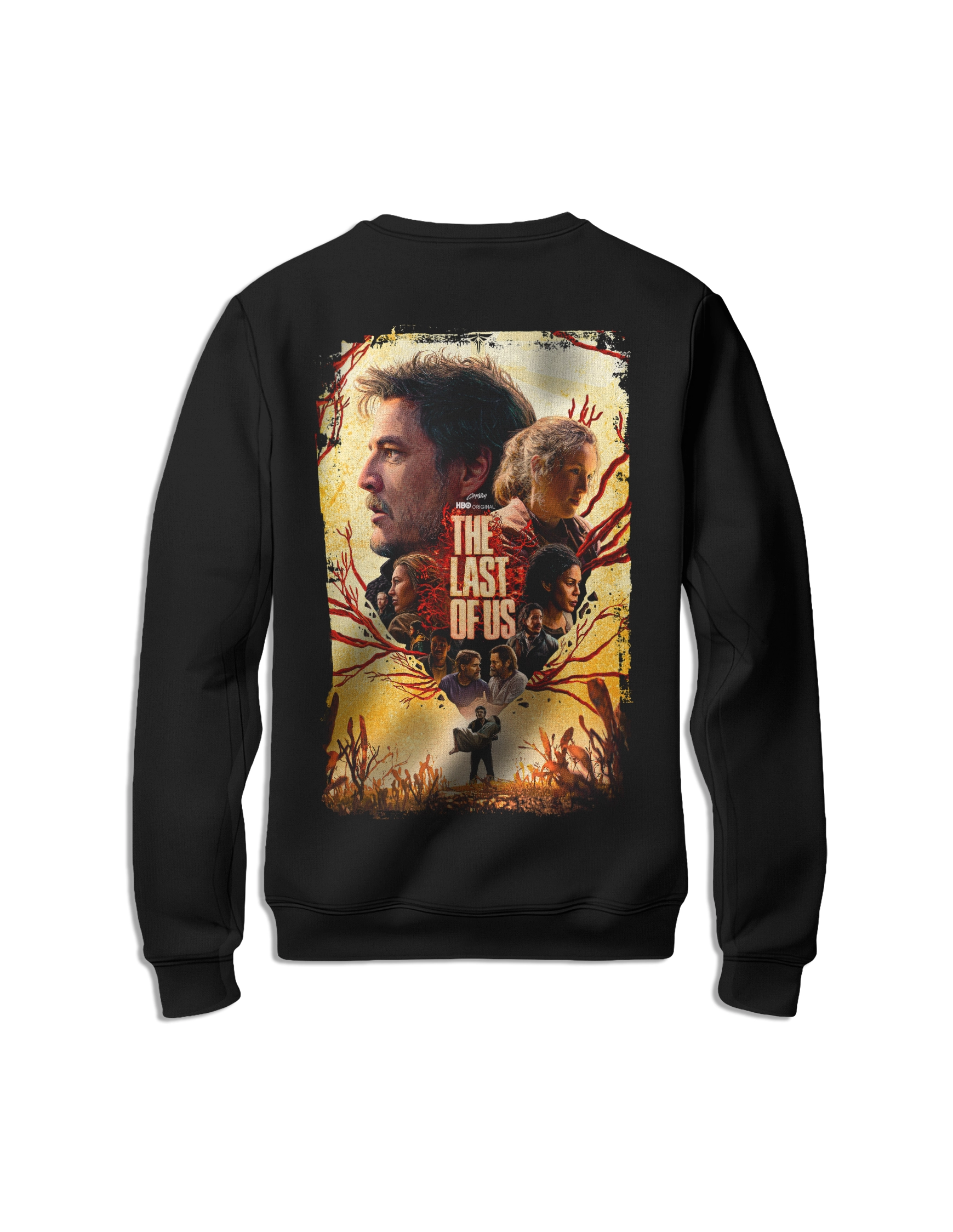 Sudadera The last of us detras sin capucha