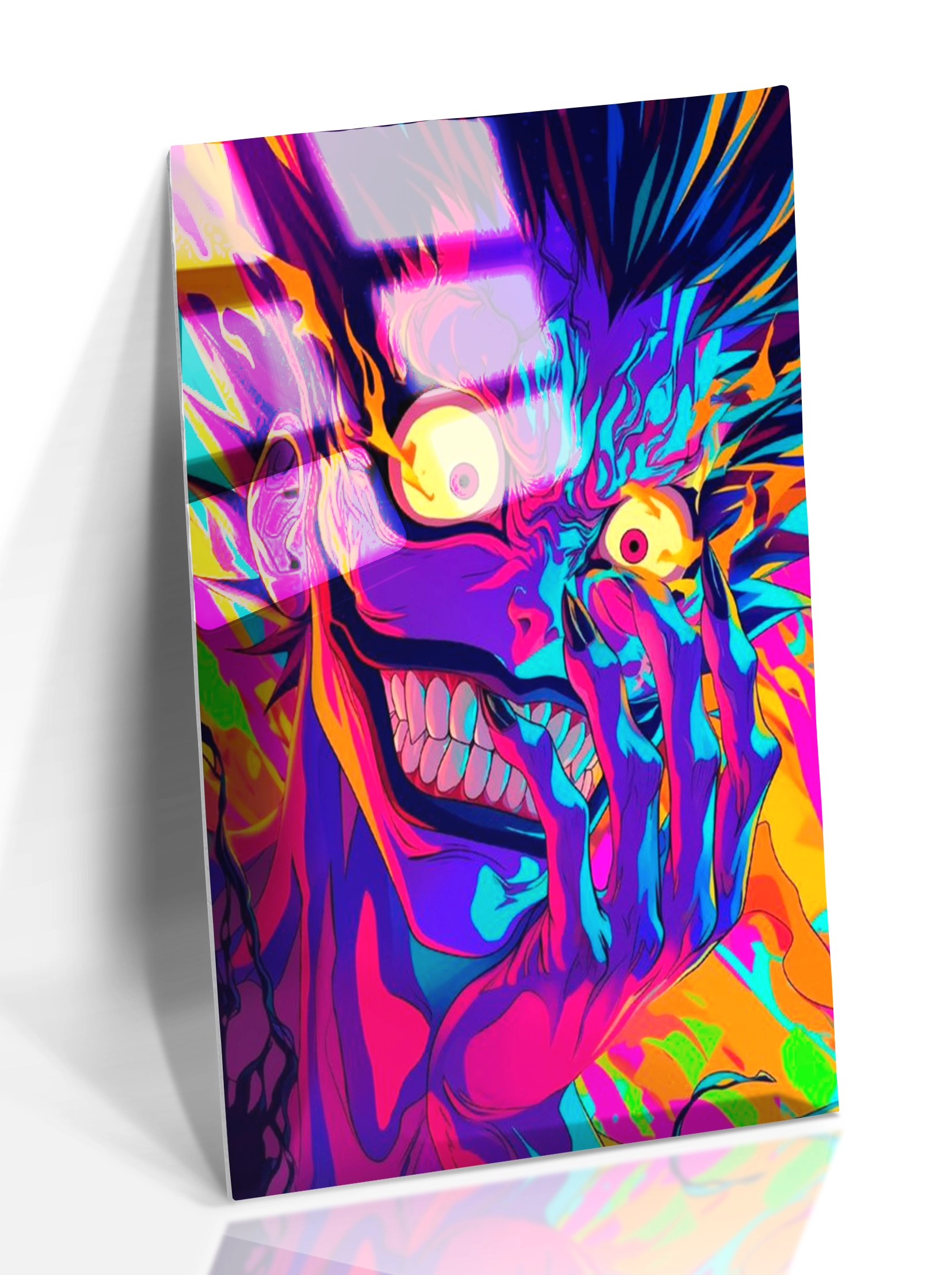 Cuadro panel aluminio brillo Death Note