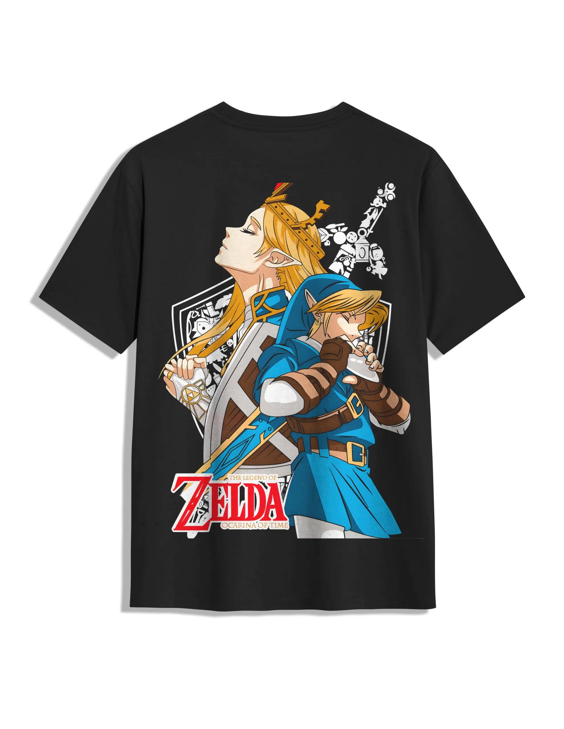 camiseta the leyend of zelda ocarina of time