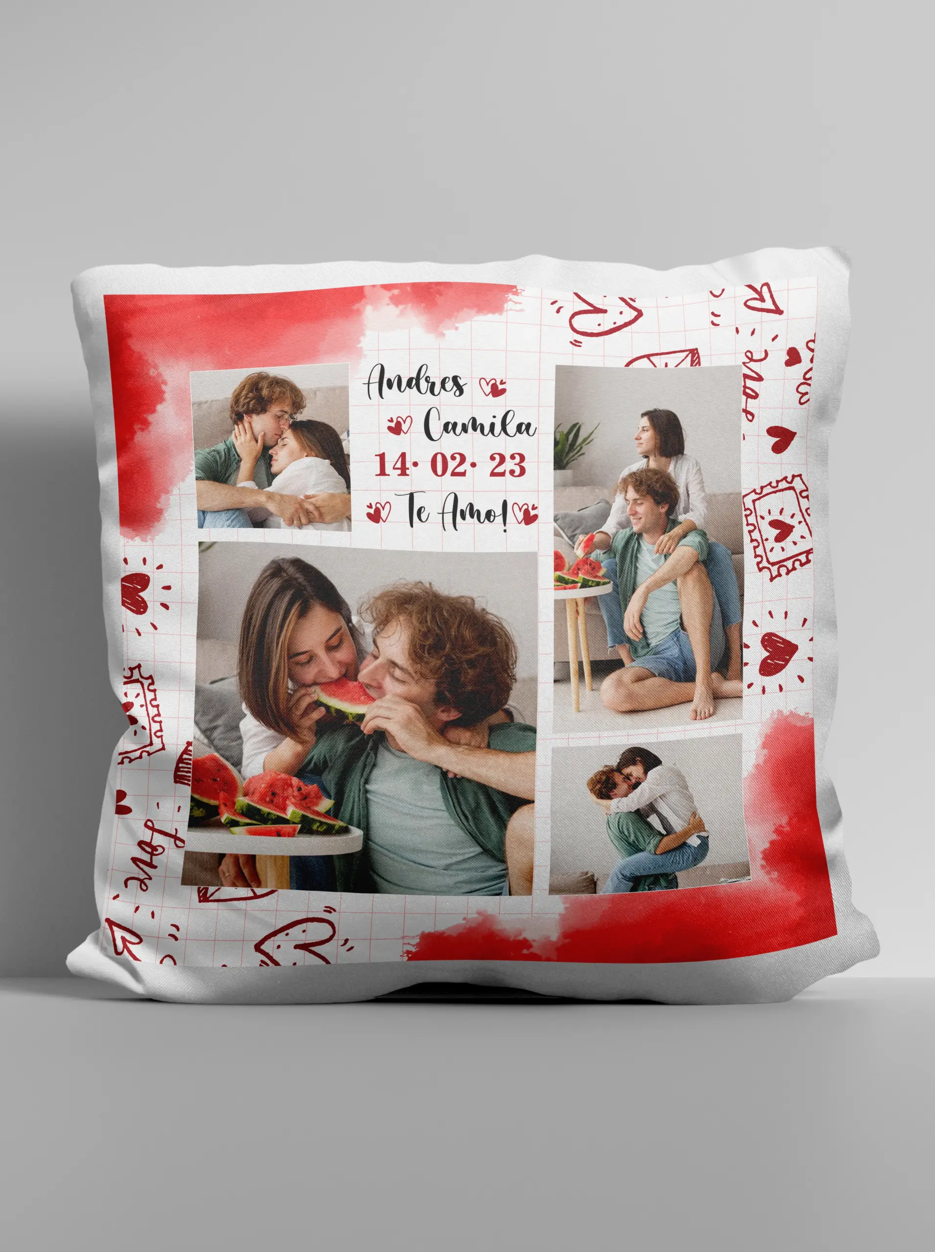 Cojín San Valentín diseño 33