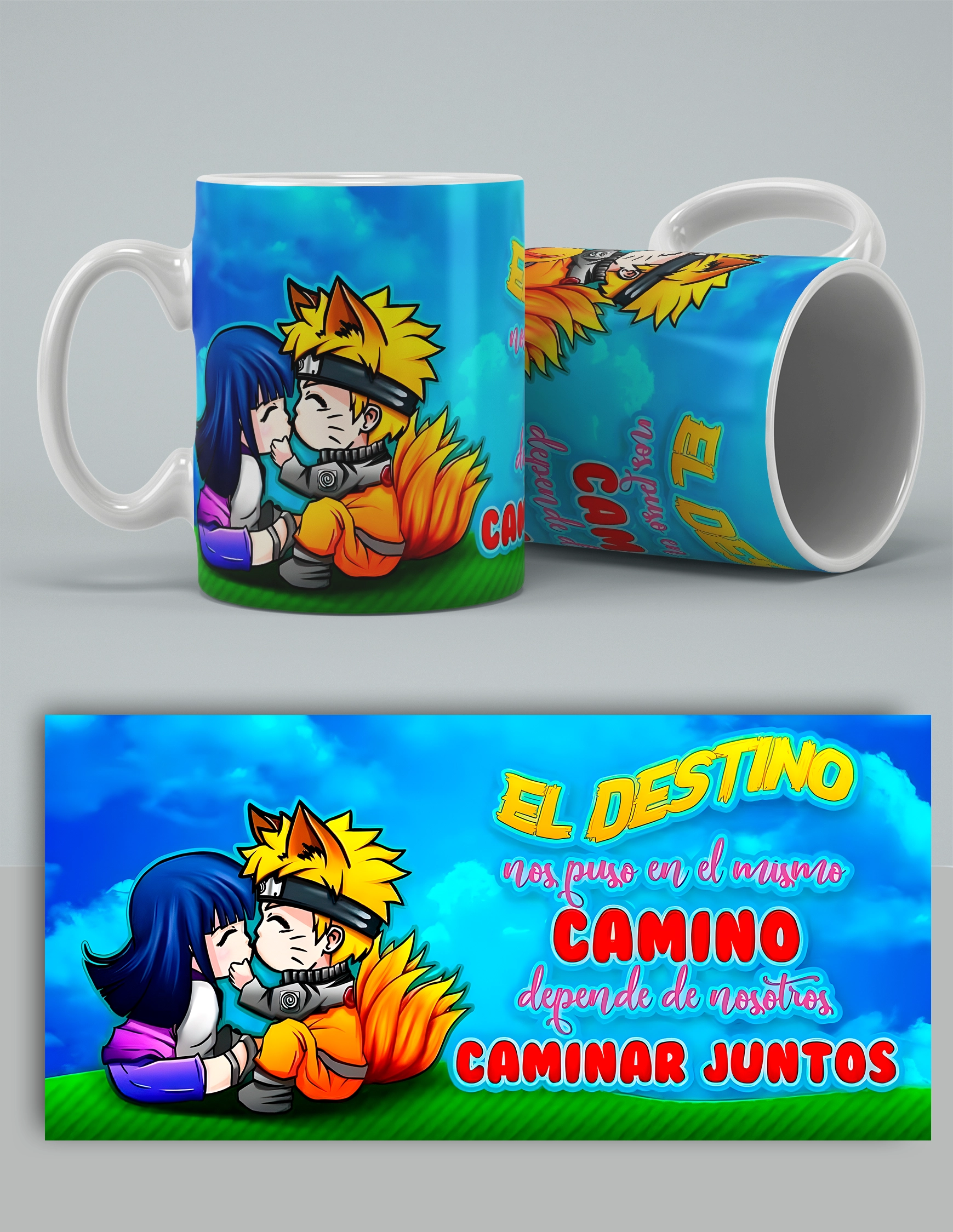 Taza Naruto San Valentín