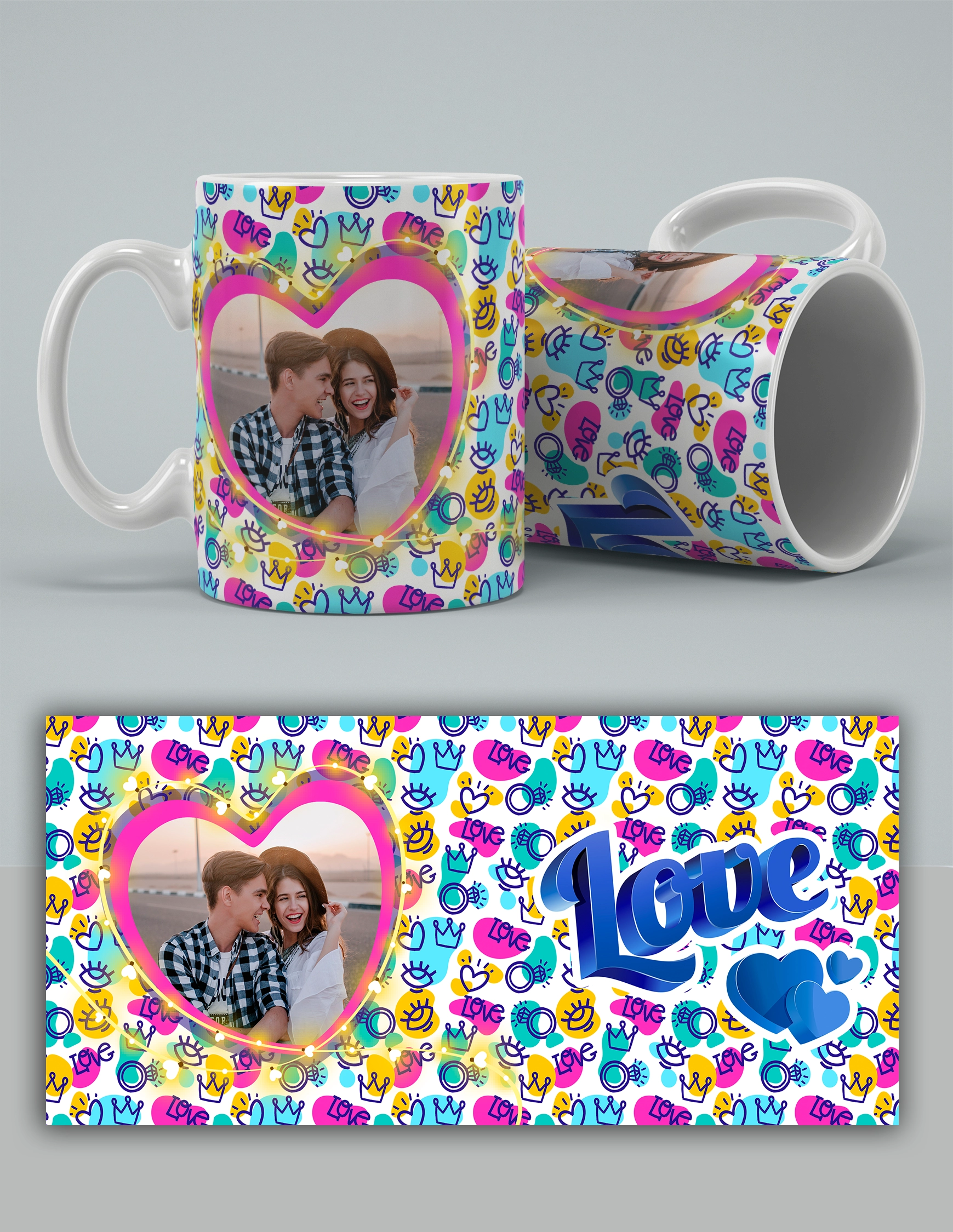 Taza San Valentín diseño 19