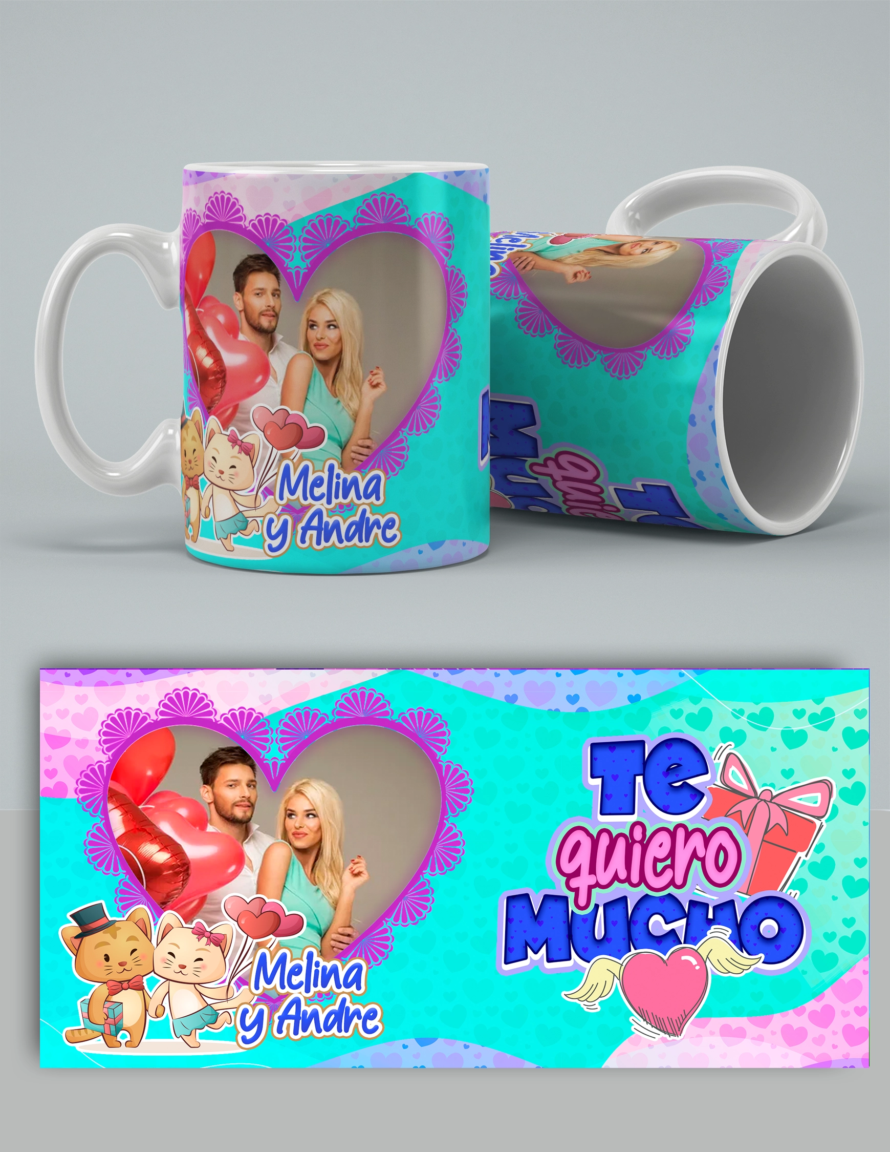 Taza San Valentín diseño 2