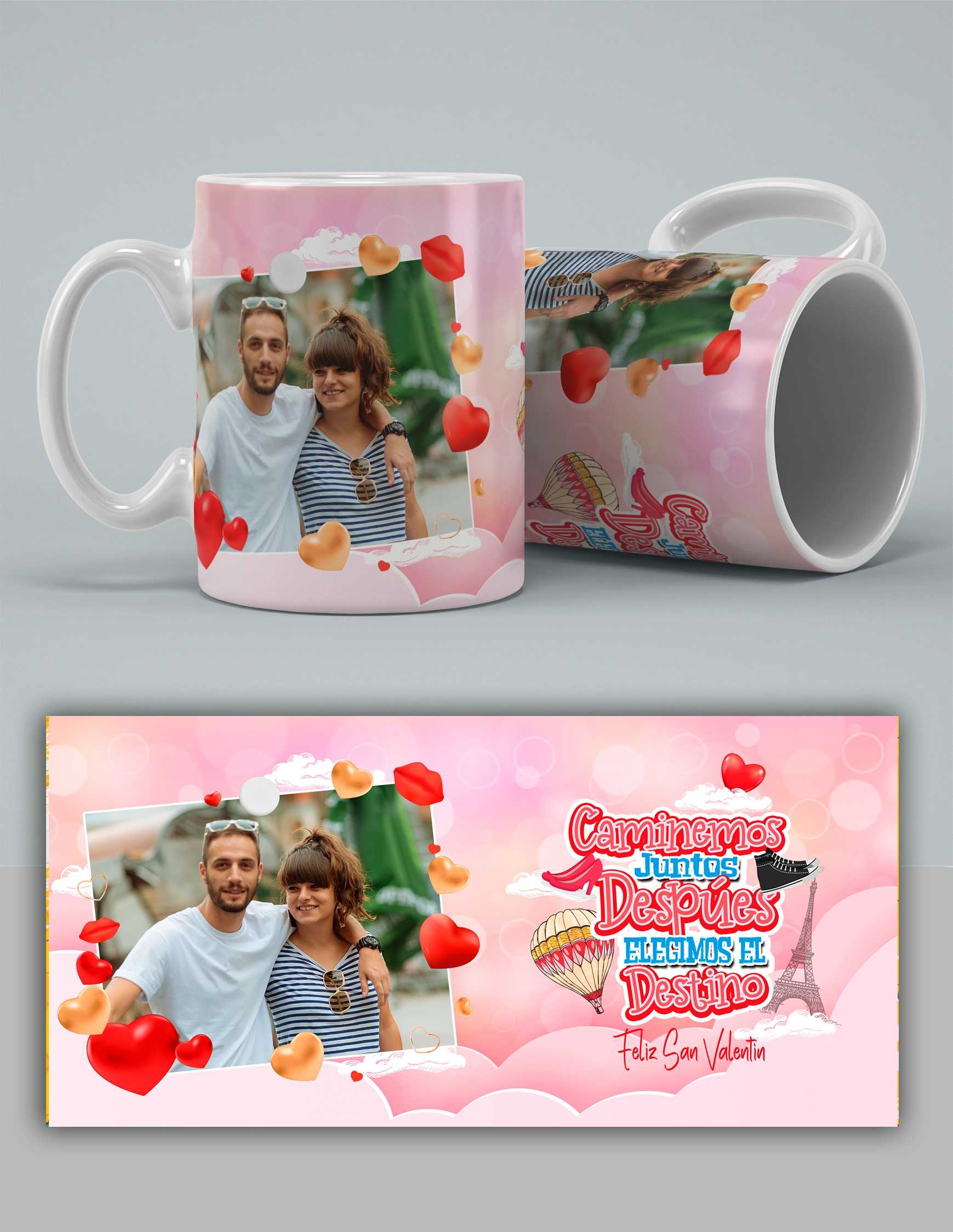 Taza San Valentín diseño 25